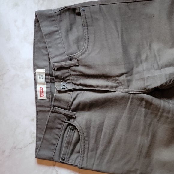 Levi's 511 Mens Jeans 29"x29" Dark Olive - Picture 3 of 3